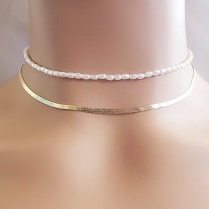 Layered Pearl Necklace